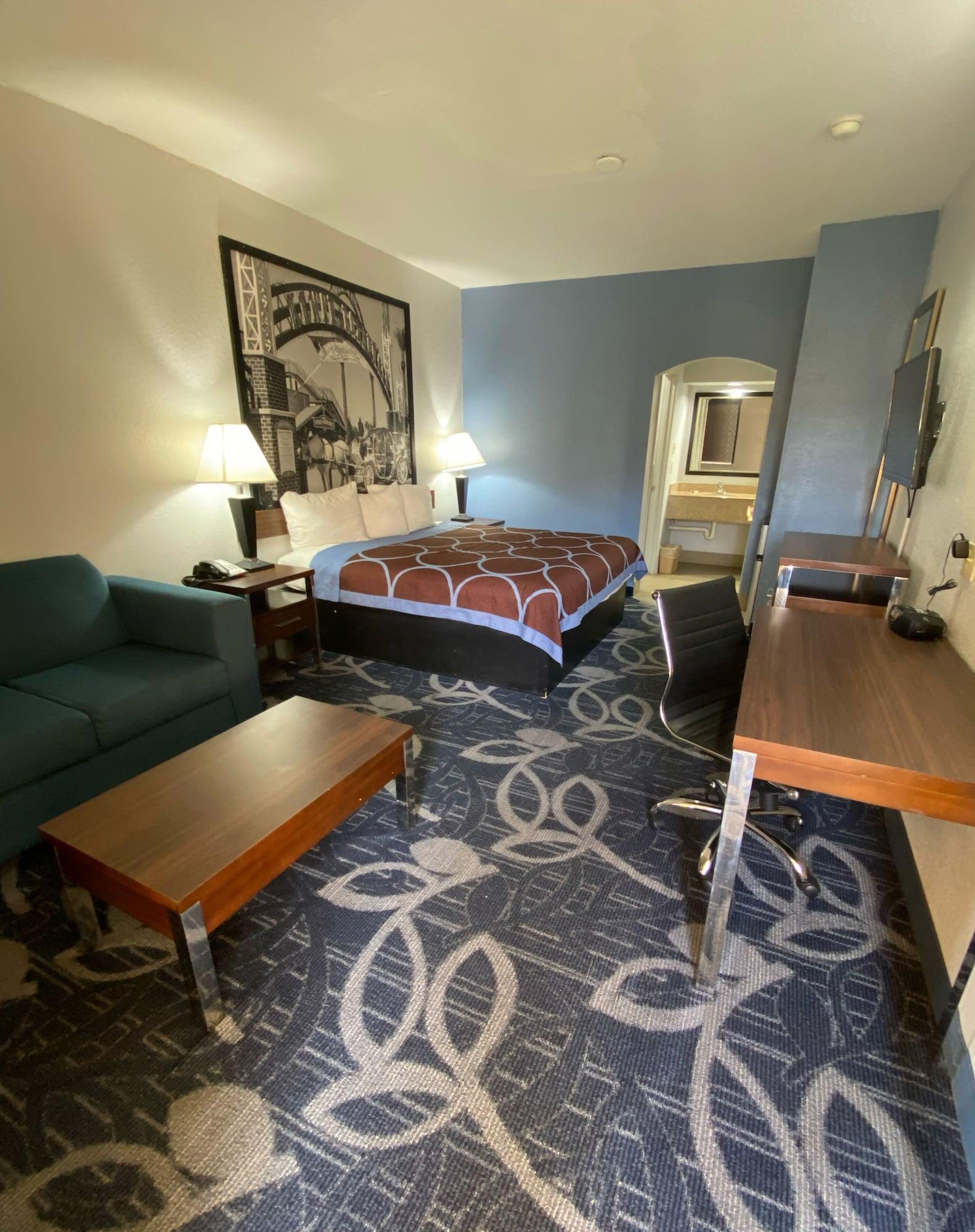 Hotel Super 8 By Wyndham Houston Hobby Airport South Exterior foto